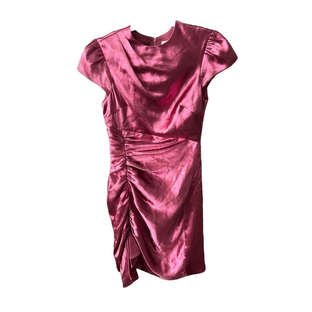 CINQ A SEPT Natalia Short Sleeve Cocktail Dress - Picture 4 of 10